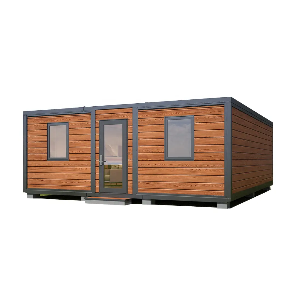 2024 NEW 38 square meters of one bedroom, one living room, one kitchen and one bathroom luxury extendable container house