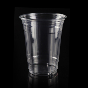 98mm 16oz Disposable Plastic cup custom logo printed cold drinking ice coffee plastic disposable PET cups