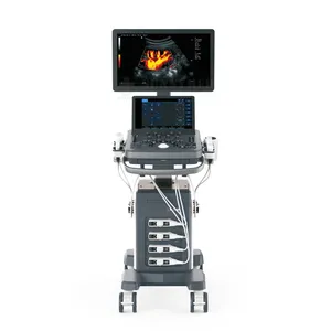 SYA-D40 Professional stationary 5D ultrasound scanner Trolley color doppler ultrasound machine in 2023