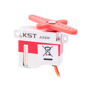 Offre Spéciale KST A06H V6.0 DC3.5V-4.2V 1.4Kgf.cm 0.11sec Engrenage Métallique à Double Roulement Moteur Numérique pour Avions RC F3K Boîtier en Alliage d'Aluminium Micro - Product Image 1