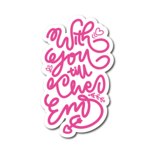 Stiker Logo Vinyl Die Cut Dekoratif Kartun Lucu Tahan Air Promosi Kustom dengan Percetakan Gratis - Product Image 6