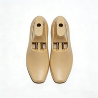 Nouvelles sandales plates ajustables anti-déformation en plastique pour femme, style mules, avec embauchoirs intégrés
