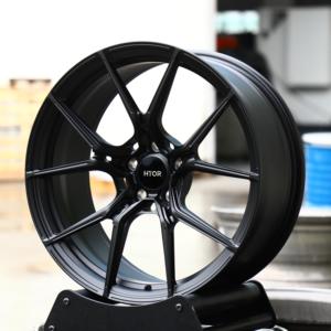 Jantes forgées ultra-légères HTOR Custom 17x8 18x8.5 19x9 20x9.5 5x100 5x114.3 Noir Satiné pour GR86 Premium BRZ TS Emira - Product Image 3