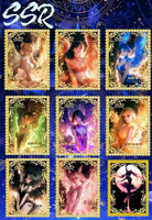 Tarjeta Metálica de Anime al por Mayor, Tarjeta de Sailor Moon con Incrustaciones de Diamantes, Tarjeta Coleccionable