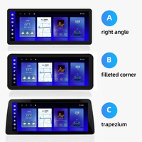 12.3 pouces universel 4 + 64GB écran Navigation Gps multimédia Android 11 12 voiture lecteur vidéo Radio stéréo système audio