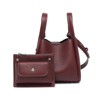 Sac fourre-tout minimaliste de luxe tendance avec fond renforcé, sac à main double de haute qualité