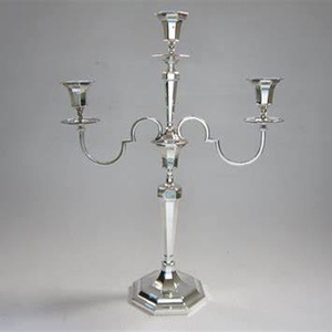 Hot Sale Latest Product 3 Arm <b>Candelabra</b> Metal Aluminum Silver Finished for Tabletop Decorate Wedding Decorations Home & Offices - Product Image 1