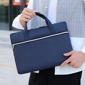 Maletín de Mano, Bolsa para Archivos de Gran Capacidad, Impermeable, de Lona Oxford con Cierre, para Conferencias y Negocios - Product Image 5