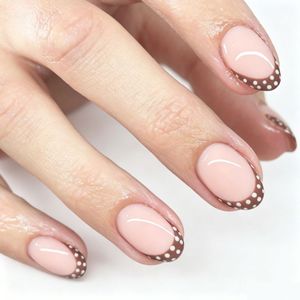 Faux ongles personnalisés en gel souple pour mariage et fiançailles, longue tenue, à presser, avec feuille d'or et paillettes, de luxe, réutilisables pour femmes - Product Image 6