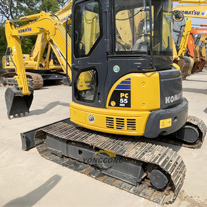 Экскаватор KOMATSU PC55 4,5-5 тонн б/у, Подержанный, японский мини-PC55MR-<span class=keywords><strong>2</strong></span>, 55, 5,5 тонн, 5,5 тонн, экскаватор с большим пальцем - Product Image 4