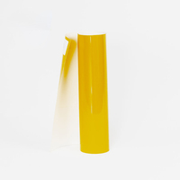 Vinilo Termotransferible Amarillo Mate de Alta Calidad para Impresión, Fácil de Cortar para Ropa, Precio de Proveedor