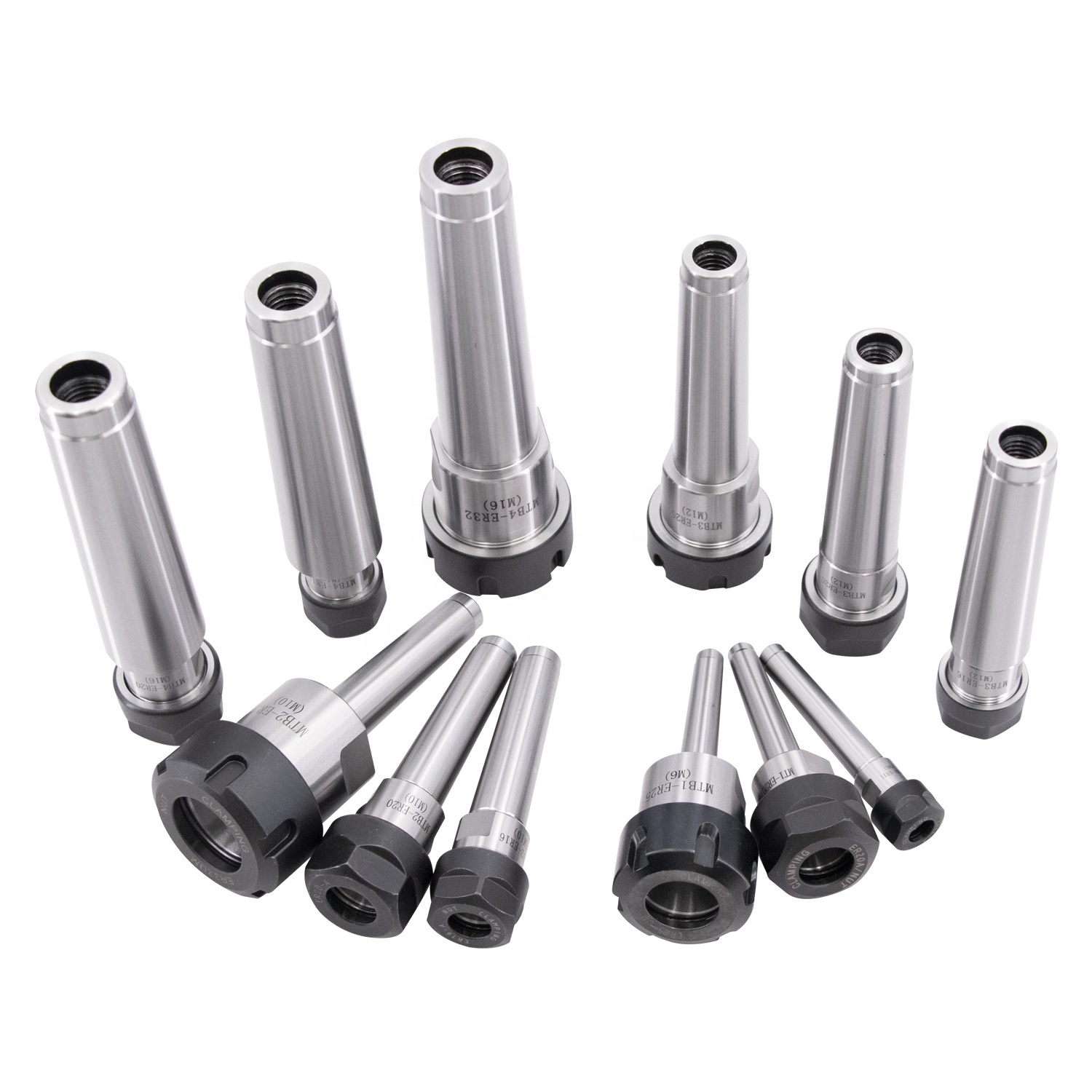 New Precision MT2 ER16 M10 Collet Chuck Morse Taper Toolholder MT2-ER16 M10 Collet Chuck Holder - Ball Screw | Linear Guideway | Servo Motor | Equipment Automation | CNC Parts