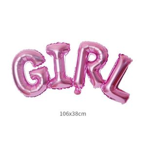 Baby Shower Birthday Wedding Party Large Size Connect Baby Alphabet Air Globos Baby Boy Girl Letter Foil <b>Balloons</b> - Product Image 6