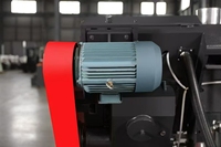 Scie à ruban semi-automatique de haute précision certifiée CE avec moteur de 4,0 kW et contrôle PLC pour la découpe de métaux en usine