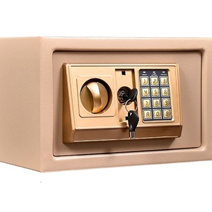Caja Fuerte de Seguridad de Acero Sólido MUCHN con Cerradura de Llave, Tamaño Mediano 20M, Negra/Blanca, Grosor de Puerta 3.0mm, 1 Año de Garantía - Product Image 6