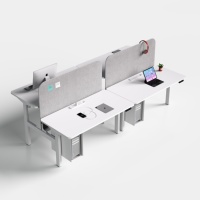 Vente directe de bureau debout électrique Vente en gros transfrontalière Table élévatrice électrique Bureau d'ordinateur pour bureaux de compétition