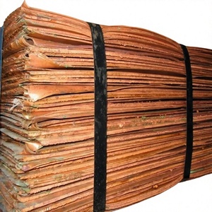 Láminas de Cátodo de Cobre Genuinas de Proveedores Mayoristas, Calidad Premium Grado AA 99.99%, Origen Zambia, 2.5 MT Paletizadas -20% Menos que el Precio LME - Product Image 1