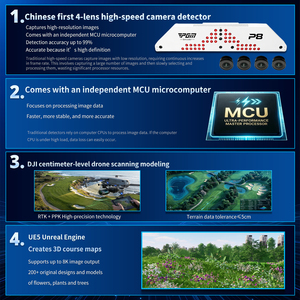 Système <span class=keywords><strong>de</strong></span> <span class=keywords><strong>simulateur</strong></span> <span class=keywords><strong>de</strong></span> <span class=keywords><strong>golf</strong></span> résidentiel d'intérieur PGM P6, ensemble complet, simulateurs <span class=keywords><strong>de</strong></span> practice 3D MNQ003 pour usage domestique ou professionnel - Product Image 2