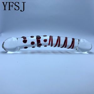 Glas-Dildo Penis G-Punkt-Massagegerät Sexspielzeug für Frauen Prostata-Zielbereich Premium-Qualitätsprodukt - Product Image 2