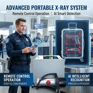 Scanner portatif de bagages de rayon X avec à télécommande pour des inspections criminelles de sécurité et de protection d'enquête - Product Image 2