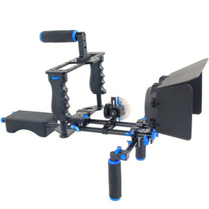 D221 professionale dslr rig fotocamera stabilizzatore fotocamera a spalla kit fotocamera con scatola opaca per canon concorder - Product Image 2