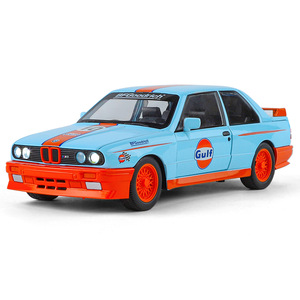 Diecast Mô hình xe 1:24 <span class=keywords><strong>BWM</strong></span> M3 E30 lớp phủ với âm thanh và ánh sáng pullback kim loại xe mô hình đồ chơi trang trí trang trí siêu xe mô hình - Product Image 5
