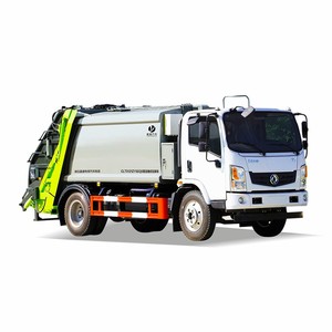 Vente directe usine : Camion compacteur de déchets Dongfeng 4X2 6/9m³ pour la collecte des déchets municipaux et l'assainissement urbain - Product Image 1
