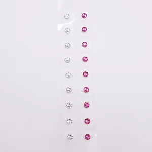 Semi Auricolari Magnetici in Cristallo Dorato (18 Pezzi/Sacchetto) per Terapia Auricolare, Prodotto Certificato CE di Medicina Cinese - Product Image 1