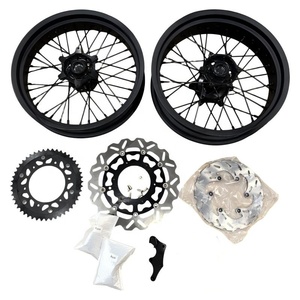 오토바이 17인치 슈퍼모토 SM 알로이 휠 림 세트 스즈키 DRZ400 호환 - Product Image 4