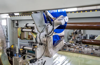 Nouvelle machine de raccordement de films électriques automatiques sans couture avec télécommande pour l'emballage de textiles, vêtements et coton, haute efficacité et stabilité