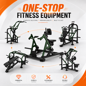 Máquina de remo sentado con carga de placas TOPTONS para entrenamiento de <span class=keywords><strong>espalda</strong></span>, equipo de gimnasio comercial para uso en el hogar - Product Image 1