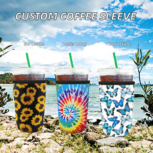 Funda de Neopreno para Café Helado de 32 oz con Diseño Personalizado por Sublimación AOMEI - Product Image 2