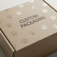 Boîte en carton blanc personnalisée pour shampoing pour animaux, emballage de qualité pharmaceutique en gros avec impression de logo