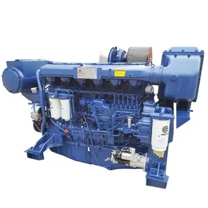 En Stock Intraborda 500hp Weichai Wp12 Marine Diesel Engine