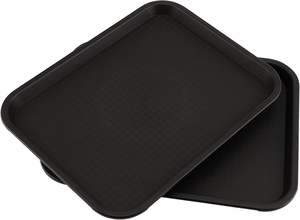 Büyük çok amaçlı plastik servis tepsileri öğle yemeği, restoran, kafe, zanaat servis arabaları için Fast Food kafeterya tepsisi - Product Image 3