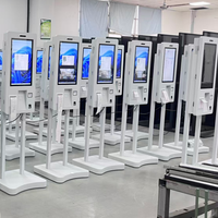 Kiosque de paiement en libre-service VISIGN professionnel OEM ODM 21,5 24 32 43 pouces avec écran tactile, personnalisation de la marque, machine de commande automatique
