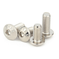 Boulons de Machine en acier au carbone OEM C1035 C1045 SCM435 nickelé à six pans creux ISO7380