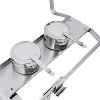 Harga terbaik prasmanan Stainless Steel Mini Oval dapat ditumpuk-Server katering piring