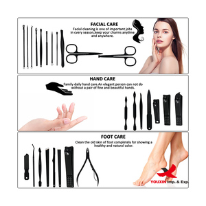 Juego de Cortaúñas de Acero Inoxidable de 26 Piezas con Descuento Mixto HQ, Herramientas para Uñas, Manicura, Pedicura, Kit de Cortaúñas, Kit de Manicura - Product Image 4