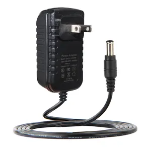 Adaptador de tomada de parede, adaptador de tomada ac cctv para fonte de alimentação dc carregador us 21mm au 5v 2a 12v 2a adaptador