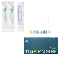 Kit d'aiguilles canules stériles à usage unique multi-calibre 18/21/22/23/25/27/30G en acier inoxydable pour animaux de compagnie et esthétique Livraison gratuite
