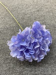 Oferta especial, Hortensia de caramelo individual, flor Artificial, boda, Hortensia, arreglo floral, decoración, Auditorio - Product Image 6