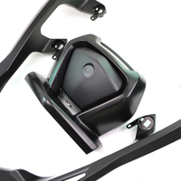 DANCARO Moto Dossier Arrière Repos Support Arrière Support Arrière Rack Pour YAMAHA XMAX 300 2018-2023 Moto Pièces Accessoires