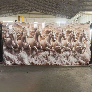 1220*2440mm 3D Nội Thất Tường Bảng điều khiển tấm PVC trang trí <span class=keywords><strong>UV</strong></span> đá cẩm thạch Hội Đồng Quản trị PVC <span class=keywords><strong>UV</strong></span> tấm đá cẩm thạch - Product Image 5