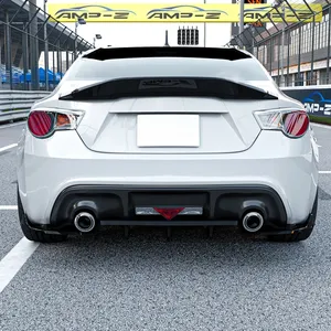 For BRZ GT86 FR-S FRS 2013-2020 Car Rear Bumper Lip Spoiler Diffuser Protector Cover Body <b>Kit</b> - Product Image 3