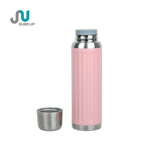 Bouteille isotherme à double paroi en acier inoxydable de 600 ml et 800 ml avec large ouverture et base anti-chute, sans BPA, tasse de voyage - Product Image 3