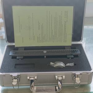 El Campo de mano mide la irregularidad del vidrio templado Instrumento de medición de planitud de vidrio - Product Image 2