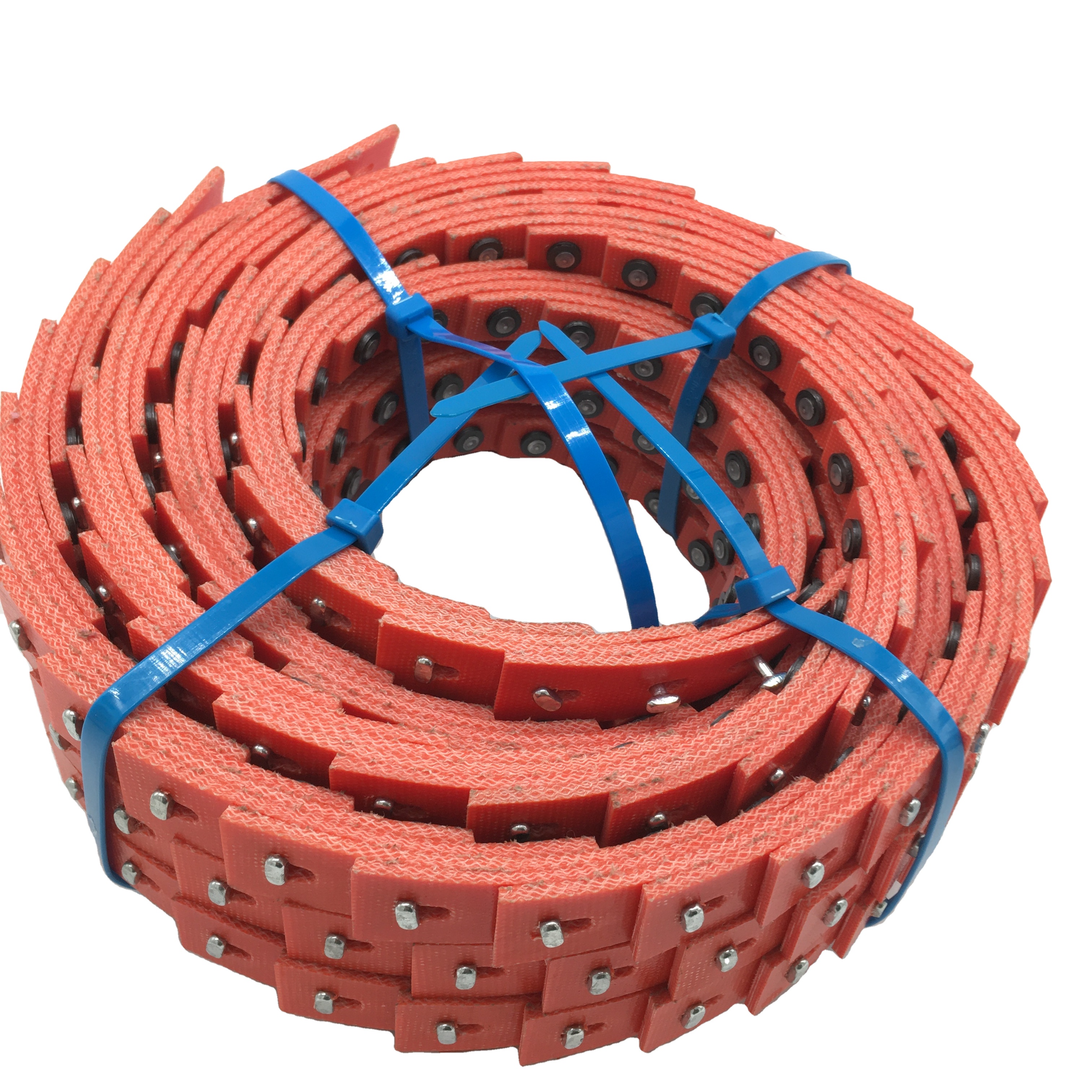 Полиуретановый полиэфирный ленточный прочный твист-пояс высокого качества оранжевый