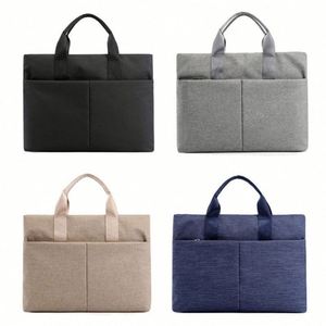 Custom Logo Size Fashionable Lightweight Portable Waterproof Oxford Cloth Carrying <b>Handbag</b> Sleeve Business Bag - Product Image 2