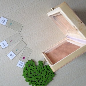 Caja para portaplatinas biológicas, 30 portaplatinas por paquete, caja de madera para muestras, caja para portaplatinas biológicas, caja para portaplatinas biológicas y médicas - Product Image 2